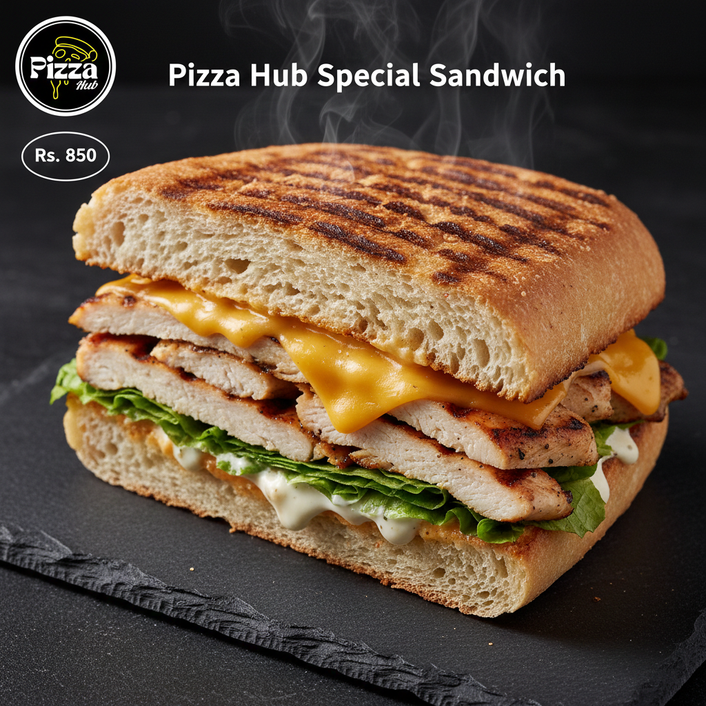 Pizza Hub Special Sandwich